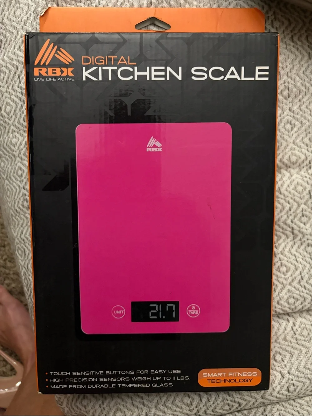 RBX Pink Digital Kitchen Scale with LCD